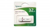 Накопитель Apacer 32GB AH333 USB 2.0 White (AP32GAH333W-1)