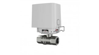 Кран перекриття води з дистанційним керуванням Ajax WaterStop (1" valve) White