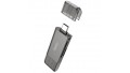 Хаб Hoco HB39 USB/Type-C 3.0 High-Speed Card Reader Metal Gray