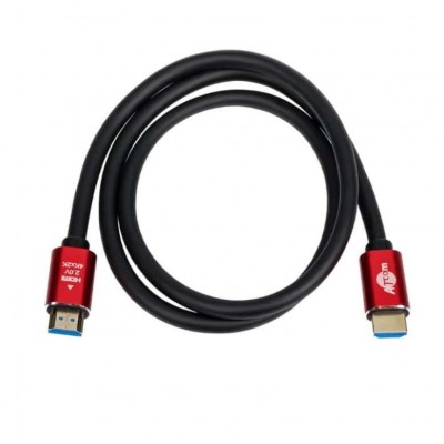 Кабель HDMI-HDMI ATcom v.2.0 Red/Gold 2 метри