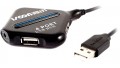 Хаб USB 2.0 4-х портовий Punada P-1005 живлення від USB чорний блістер