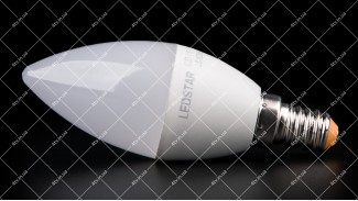 Світлодіодна лампочка LEDSTAR 7W E14 4000K STANDARD C37 (СВІЧКА)