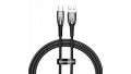 Кабель Baseus Glimmer Series Fast Charging Data Cable USB to Type-C 100W 2m (CADH000501) Black