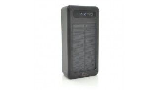 Power Bank Solar PLO-SP30G 30000 mAh Black