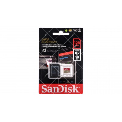 Карта пам'яті microSDXC SanDisk 128GB UHS-I U3 Extreme Pro V30