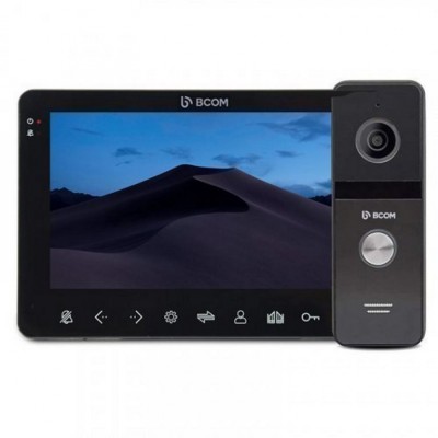Комплект відеодомофону BCOM BD-780FHD Black Kit