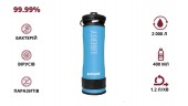  Портативна пляшка для очищення води LifeSaver Liberty Blue