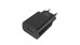 Адаптер мережевий BOROFONE BA20A + single port charger set (Lightning) Black