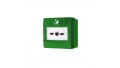 Кнопка для активації пожежної тривоги вручну Ajax Manual Call Point Green Jeweller бездротова