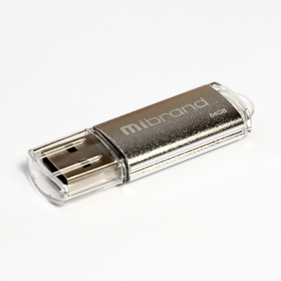 Накопичувач Mibrand Cougar 64Gb Silver USB 2.0 (MI2.0/CU64P1S)