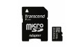 Карта пам'яті microSDHC Transcend 16GB class 10 adapter SD (TS16GUSDHC10)