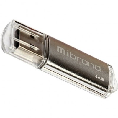 Накопичувач Mibrand Cougar 32Gb Silver USB 2.0 (MI2.0/CU32P1S)