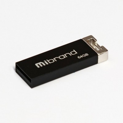 Накопичувач Mibrand Сhameleon 64Gb Black USB 2.0 (MI2.0/CH64U6B)