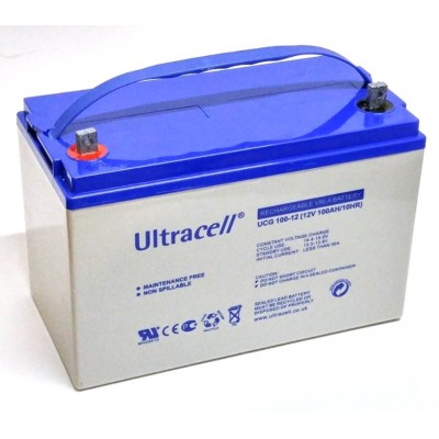 Батарея аккумуляторна GEL Ultracell UCG100-12 12 В/100 Ah