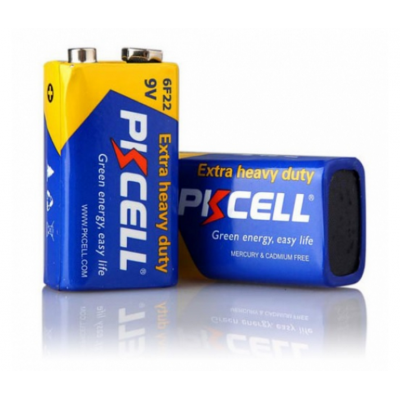 Батарейка PKCELL EXTRA HEAVY DUTY 9V/6LR61 1шт