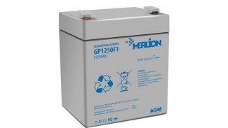 Батарея акумуляторна Merlion AGM GP1250 12 V 5 Ah