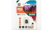 Карта пам'яті microSDHC UHS-1 Mibrand 8GB class 4 (MICDC4/8GB)