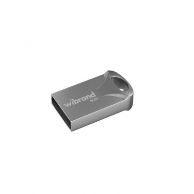 Накопичувач Wibrand Hawk 8Gb Silver USB 2.0 (WI2.0/HA8M1S) 