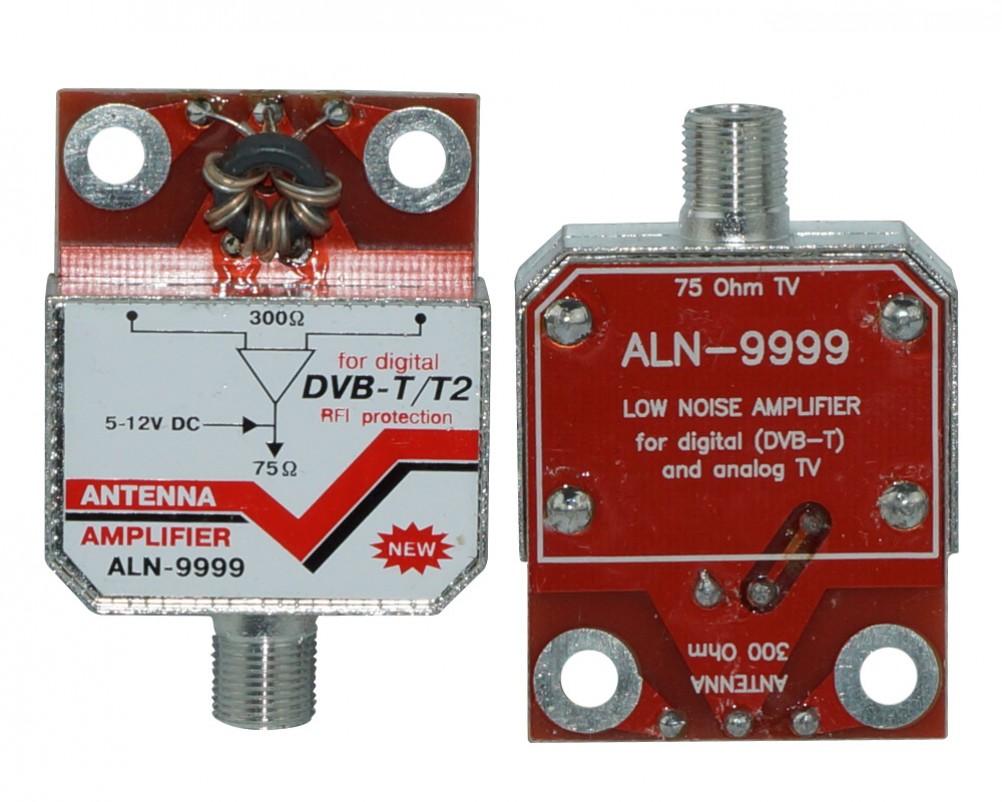 Антенный усилитель для цифрового телевидения dvb t2. Антенный усилитель DVB-t2 ALN-9999. Усилитель антенный ALN-187. Усилитель сигнала ТВ антенны 9999. Усилитель сигнала DVB t2 усилитель.