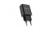 Адаптер мережевий BOROFONE BA20A + single port charger set (Lightning) Black