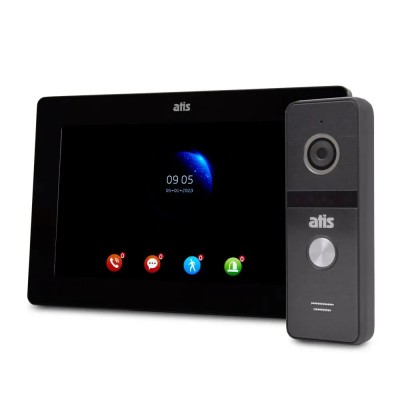 Комплект відеодомофону Atis AD-770FHD/T-B Kit box чорний