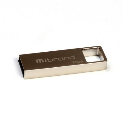 Накопичувач Mibrand Shark 32Gb Silver USB 2.0 (MI2.0/SH32U4S)