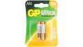 Батарейка GP Ultra Alkaline 1.5V AAA 2 шт блістер