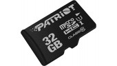 Карта пам'яті microSDHC Patriot LX 32GB UHS-1 (PSF32GMDC10)