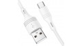 Кабель BOROFONE BX43 USB 2.0 TYPE-C PVC PVC connectors 3A 1 метр white