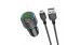 Автомобільний зарядний пристрій BOROFONE BZ21A Brilliant 36W dual port QC3.0 car charger set(Micro)