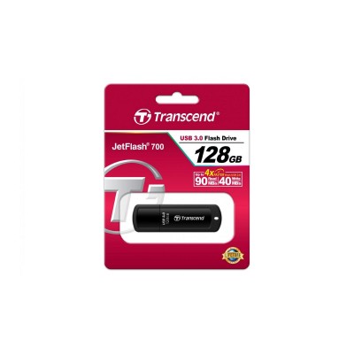 Накопичувач Transcend 128GB JetFlash 700 USB 3.0 (TS128GJF700)