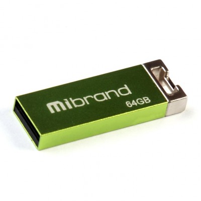 Накопичувач Mibrand Сhameleon 64Gb Light Green USB 2.0 (MI2.0/CH64U6LG)