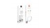 Кабель USB 2.0 Lighting WUW-X169 5А White 1 метр