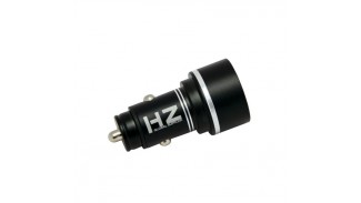 Автомобільний зарядний пристрій HZ HC7 на 2 USB чорний