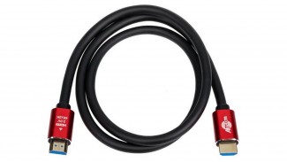 Кабель HDMI-HDMI ATcom v.2.0 Red/Gold 3 метра