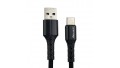 Кабель USB 2.0 TYPE-C Mibrand MI-32 Nylon Black 2 метри