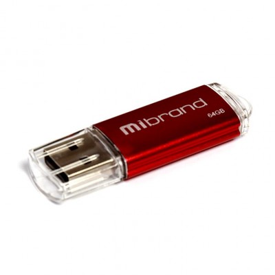 Накопичувач Mibrand Cougar 64Gb Red USB 2.0 (MI2.0/CU64P1R)