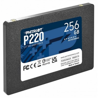 SSD накопичувач Patriot P220 2.5" 256GB (P220S256G25)