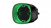 Розумна розетка Ajax Socket із лічильником енергоспоживання чорна