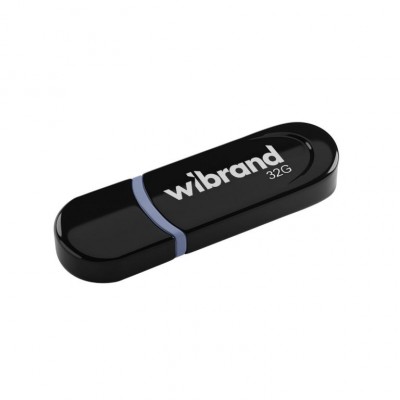 Накопичувач Wibrand Panther 32Gb Black USB 2.0 (WI2.0/PA32P2B) 