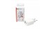 Адаптер мережний Mibrand MI-33 GaN 30W Travel Charger USB-A + USB-C White