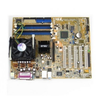 Материнська плата Asus P4P800-SE + CPU Intel Celeron D325 + кулер
