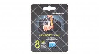 Карта пам'яті microSDHC Microflash 8GB class 10