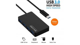 Хаб USB 3.0 4-х портовий 5Gbps ультратонкий блістер