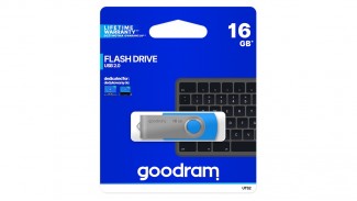 Накопичувач GOODRAM 16GB UTS2 TWISTER BLUE USB 2.0