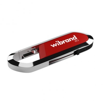 Накопичувач Wibrand Aligator 8Gb Dark Red USB 2.0 (WI2.0/AL8U7DR) 