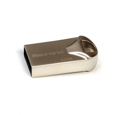Накопичувач Mibrand Hawk 32Gb Silver USB 2.0 (MI2.0/HA32M1S)