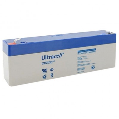 Батарея акумуляторна Ultracell UL2.4-12 AGM 12V 2.4Ah біла