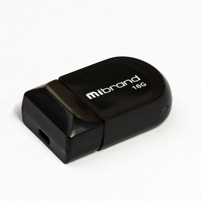 Накопичувач Mibrand Scorpio 16Gb Black USB 2.0 (MI2.0/SC16M3B)