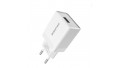 Адаптер мережевий BOROFONE BA20A + single port charger set (Micro) White